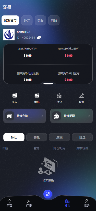 新UI综合股币币交易区合约交易数字资产平台源码/C2C功能/美股/外汇系统/大宗商品股数字资产平台源码 商品图片 6