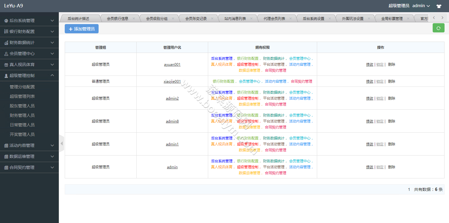 新UI大富彩种系统源码/双面盘玩法/系统彩/完整无缺控杀 商品图片 7