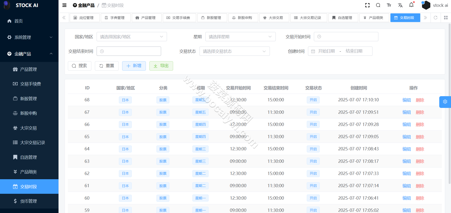 全可商用开源股票交易系统源代码｜A股、港股、美股、韩股、印股＋新股功能＋融资融券双融系统＋大宗交易平台 商品图片 34