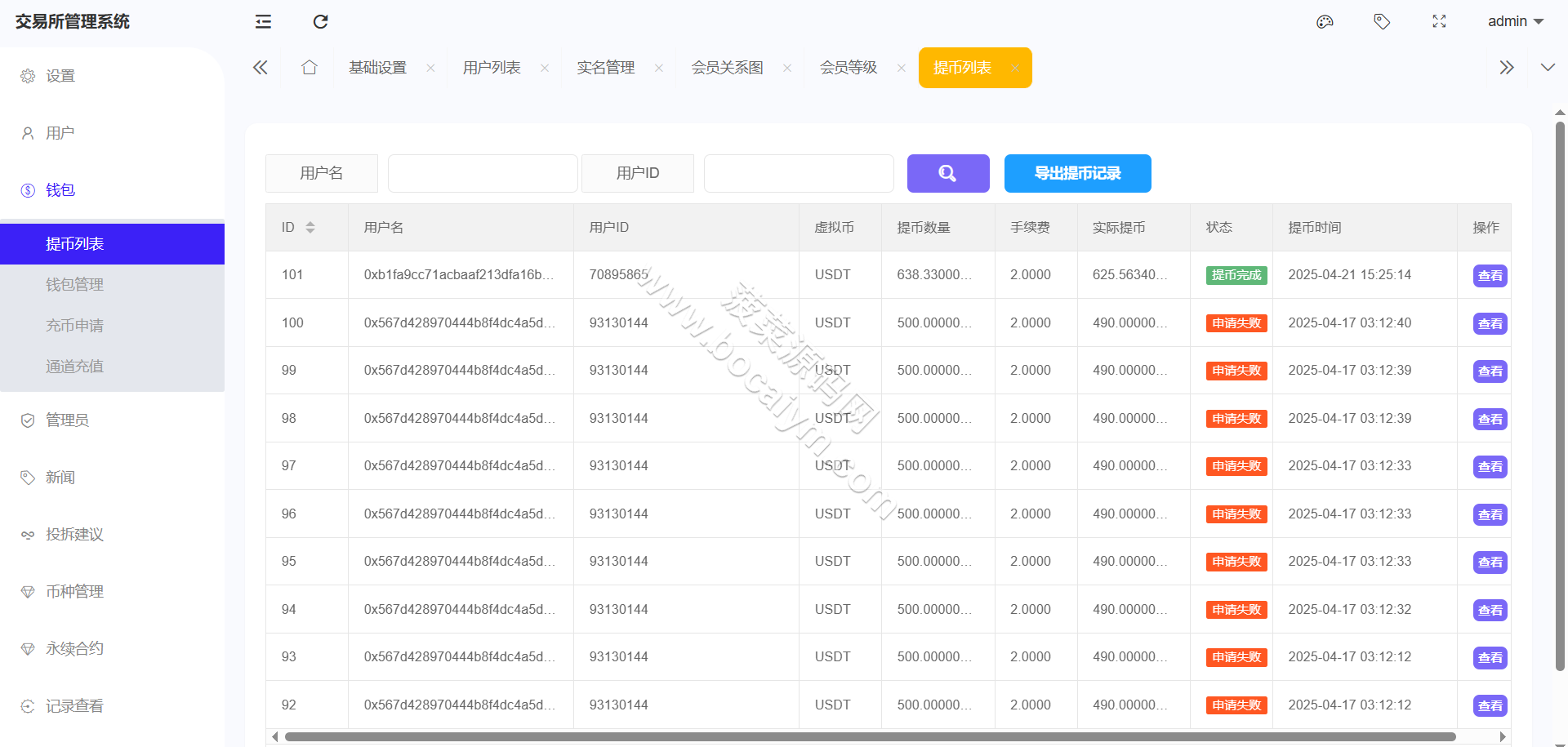 链上综合交易系统源码｜数字货币＋股票＋ETF＋外汇交易撮合引擎交易平台｜AI量化系统交易全套无删减 商品图片 27