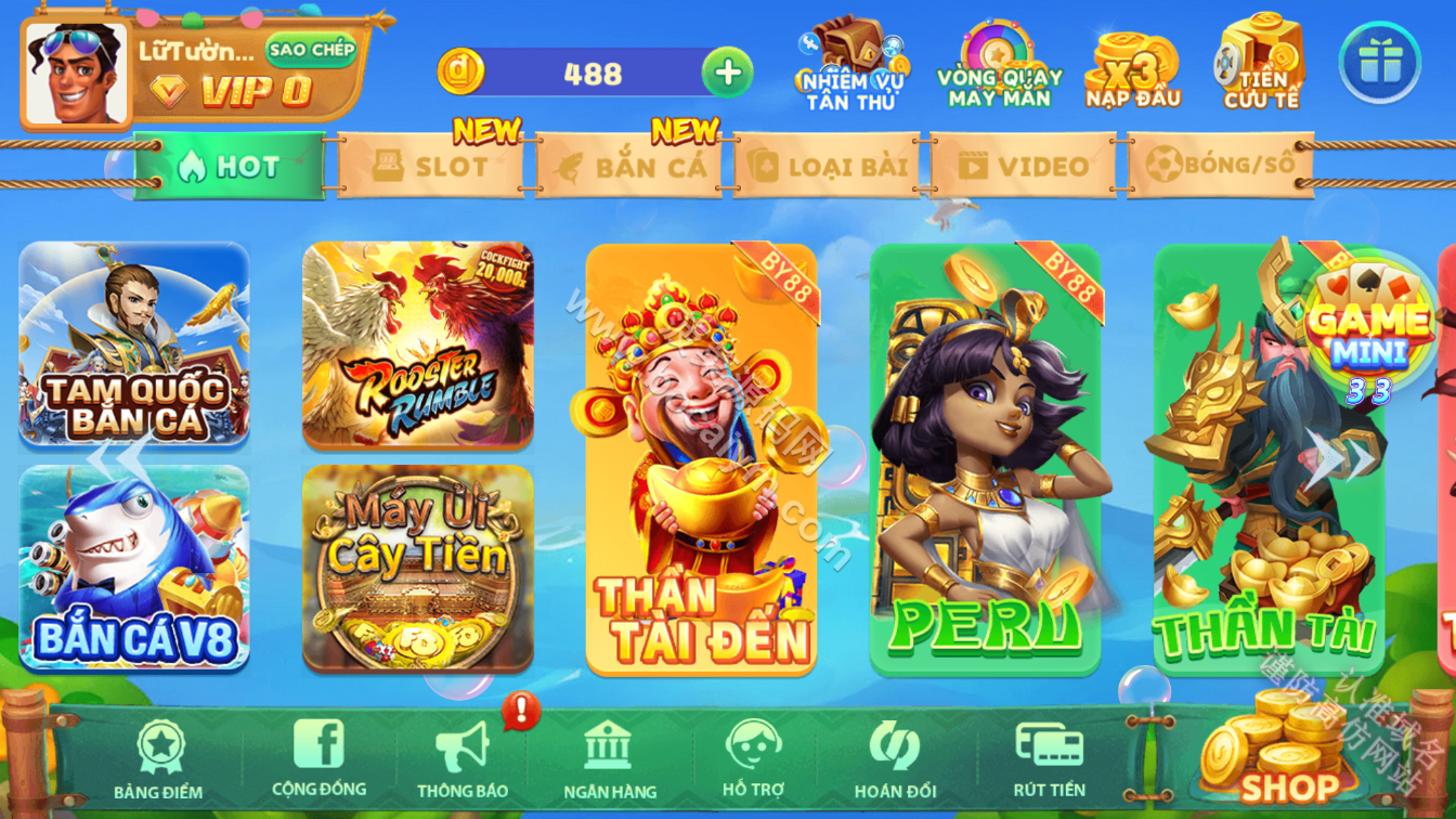 Cocos越南卡牌游戏源代码/越南slots源代码/海外卡牌游戏电子游艺源代码/附带视频快速部署带搭建文档 商品图片 2