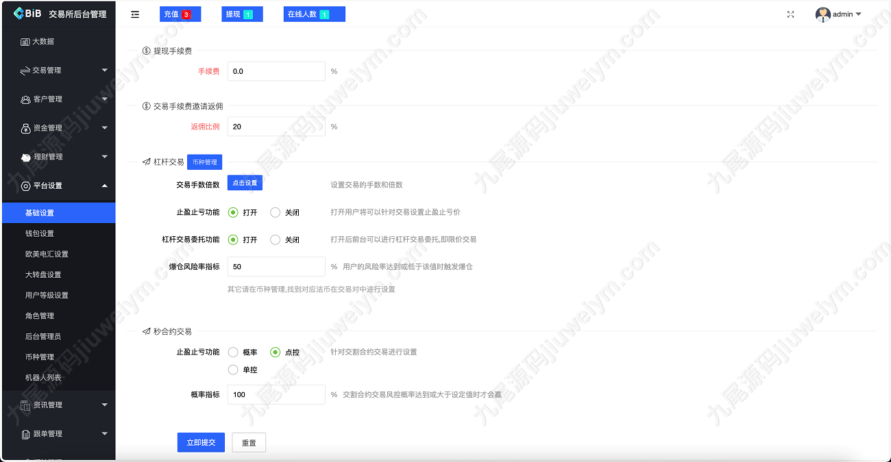 稀缺资源新版MyOkex海外虚拟币系统数字资产平台源码下载 商品图片 8