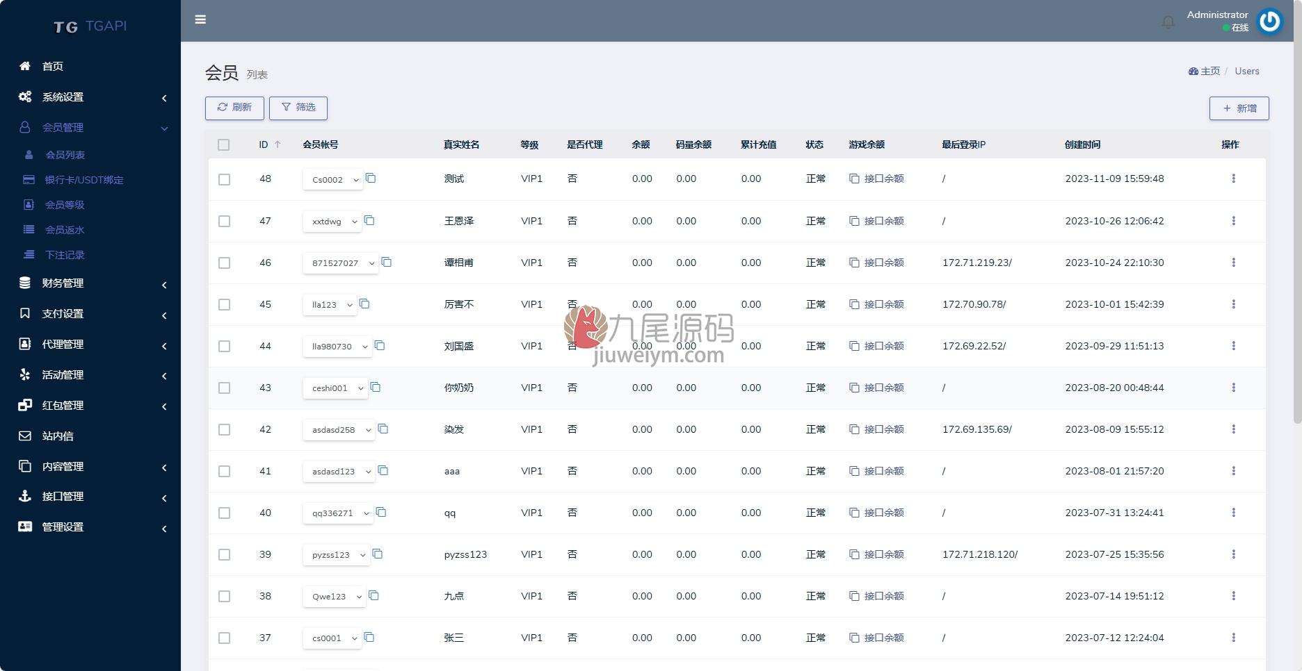 半岛体育源代码/半岛综合台源代码/对接新版TG接口API/前端Vue后台PHP博弈对战系统/半岛娱乐源代码/TG新版VIP模板源代码 商品图片 14