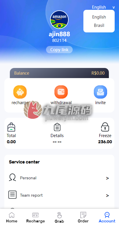 新版UI国际化亚马逊抢单抢单系统/订单自动匹配系统 商品图片 10
