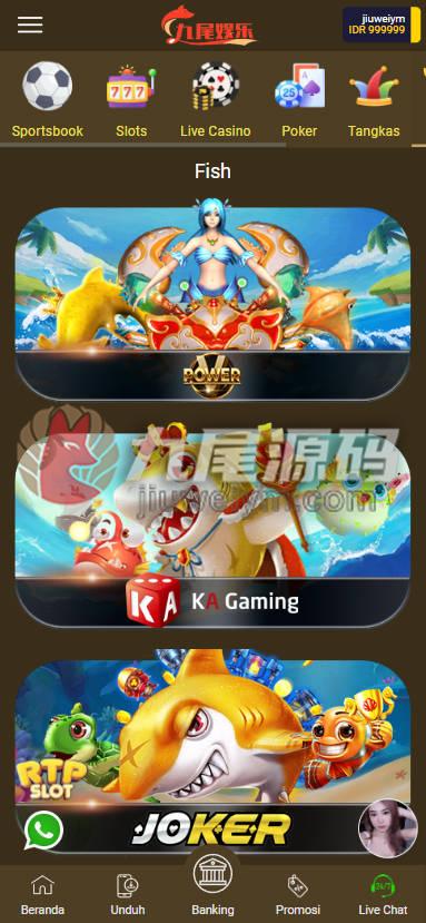 PGSLOTS印尼语综合系统源代码/彩种系统/拉霸/捕鱼游戏/电子游戏/印尼SLOTS/印尼Lottery/印尼彩 商品图片 10