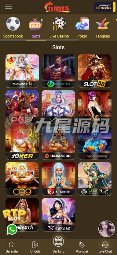 PGSLOTS印尼语综合系统源代码/彩种系统/拉霸/捕鱼游戏/电子游戏/印尼SLOTS/印尼Lottery/印尼彩 商品图片 4