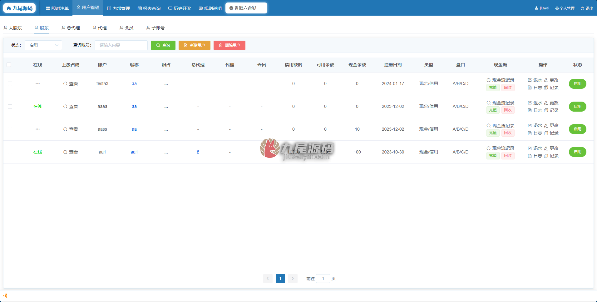2026新版AC信用系统源码/现金模式源码/ABCD盘带番摊游戏玩法 USC版本升级版/后台带改单/全可商用开源带快速建站含教程 商品图片 49