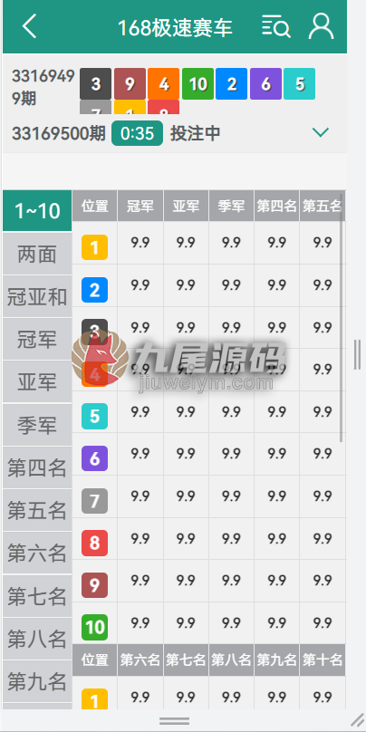 首发新豪娱乐全新支持二次开发翻摊玩法彩票平台源码/前端html+后端php带快速部署含教程 商品图片 3