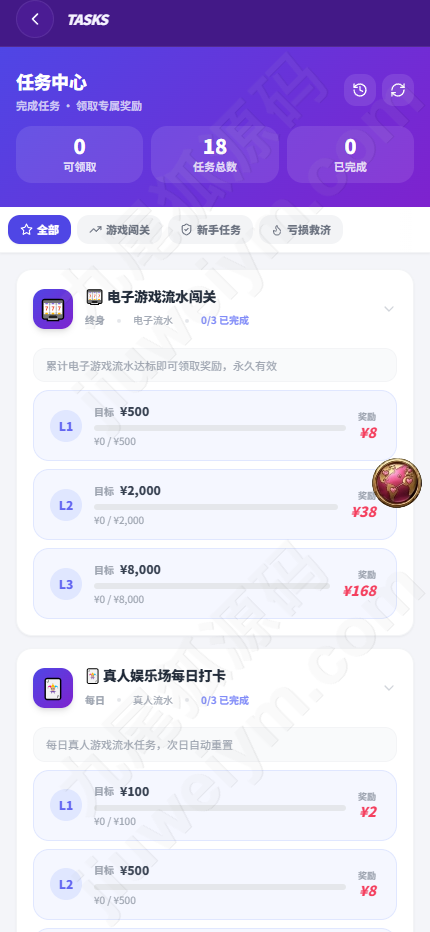 封神榜综合系统博彩系统源码（Vue + PHP架构）可支持二次开发娱乐城·国际化·多币种·代理分销·风控一体化·包网平台快速建站 商品图片 18