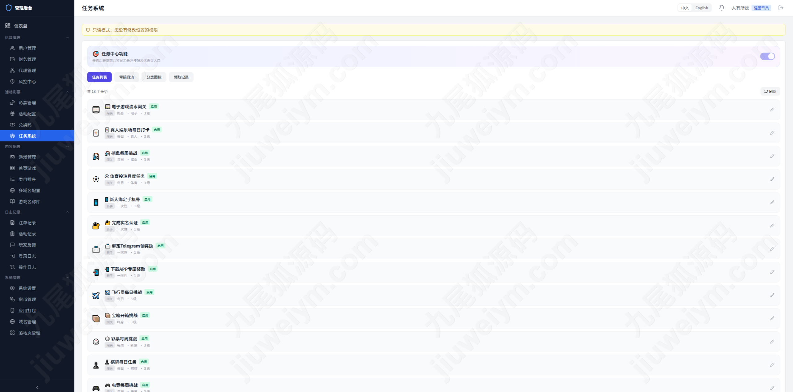 封神榜综合系统博彩系统源码（Vue + PHP架构）可支持二次开发娱乐城·国际化·多币种·代理分销·风控一体化·包网平台快速建站 商品图片 41