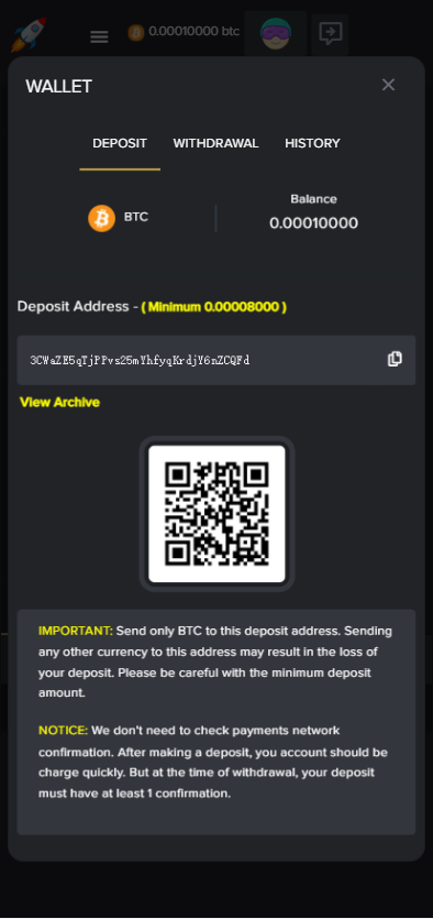 海外爆点游戏 | BTC充值·机器人·竞猜下注游戏·带聊天室 商品展示图