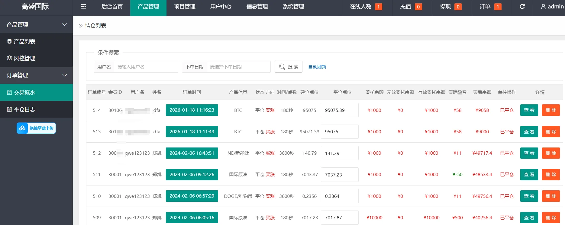 多语言重构UI微盘源码 | 带文本搭建教程·微交易所·秒合约时间盘 商品图片 6