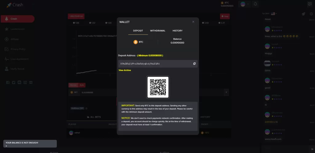 海外爆点游戏 | 竞猜下注游戏·机器人·带聊天室·BTC充值 商品图片 3