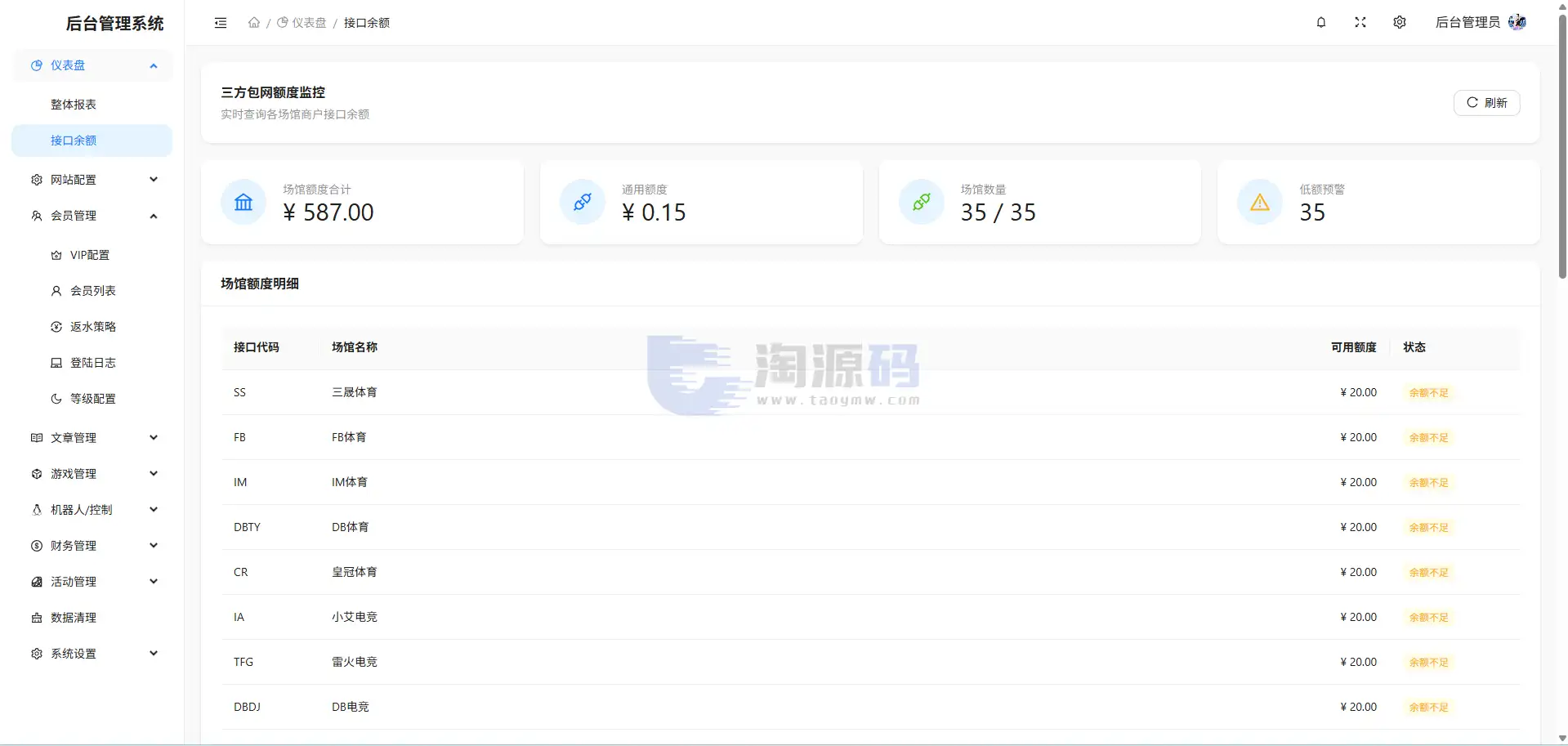 星云娱乐整站源码系统：Vue3移动端、React后台与LaravelAPI架构介绍 | 完整可用 商品图片 22