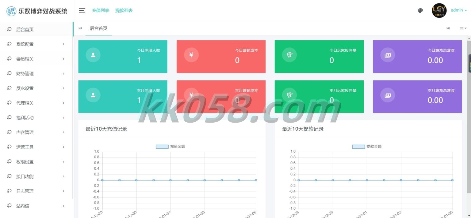 乐娱多语言包网络系统程序，支持USDT多模板和五种语言的API程序 商品图片 4
