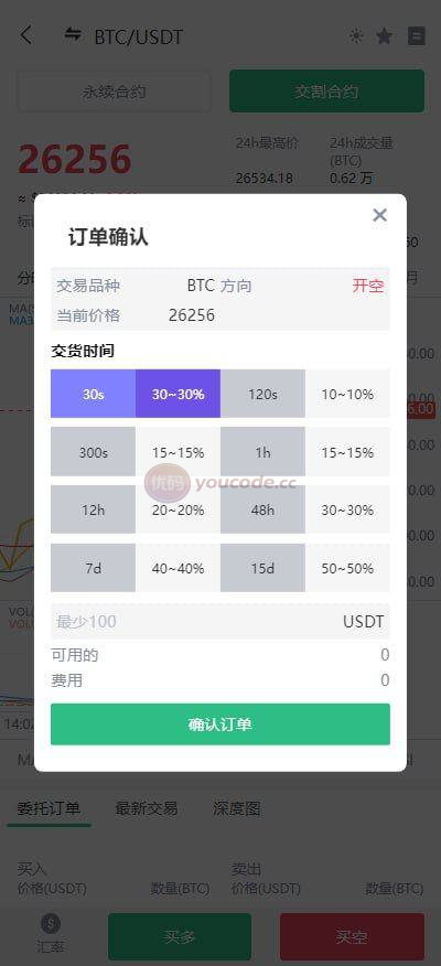 Demo多语种交易平台源码/闪兑/C2C交易/永续永续合约/币币兑换交易/智能矿池功能/质押挖矿借贷/前端uniapp+后端Java 商品图片 3