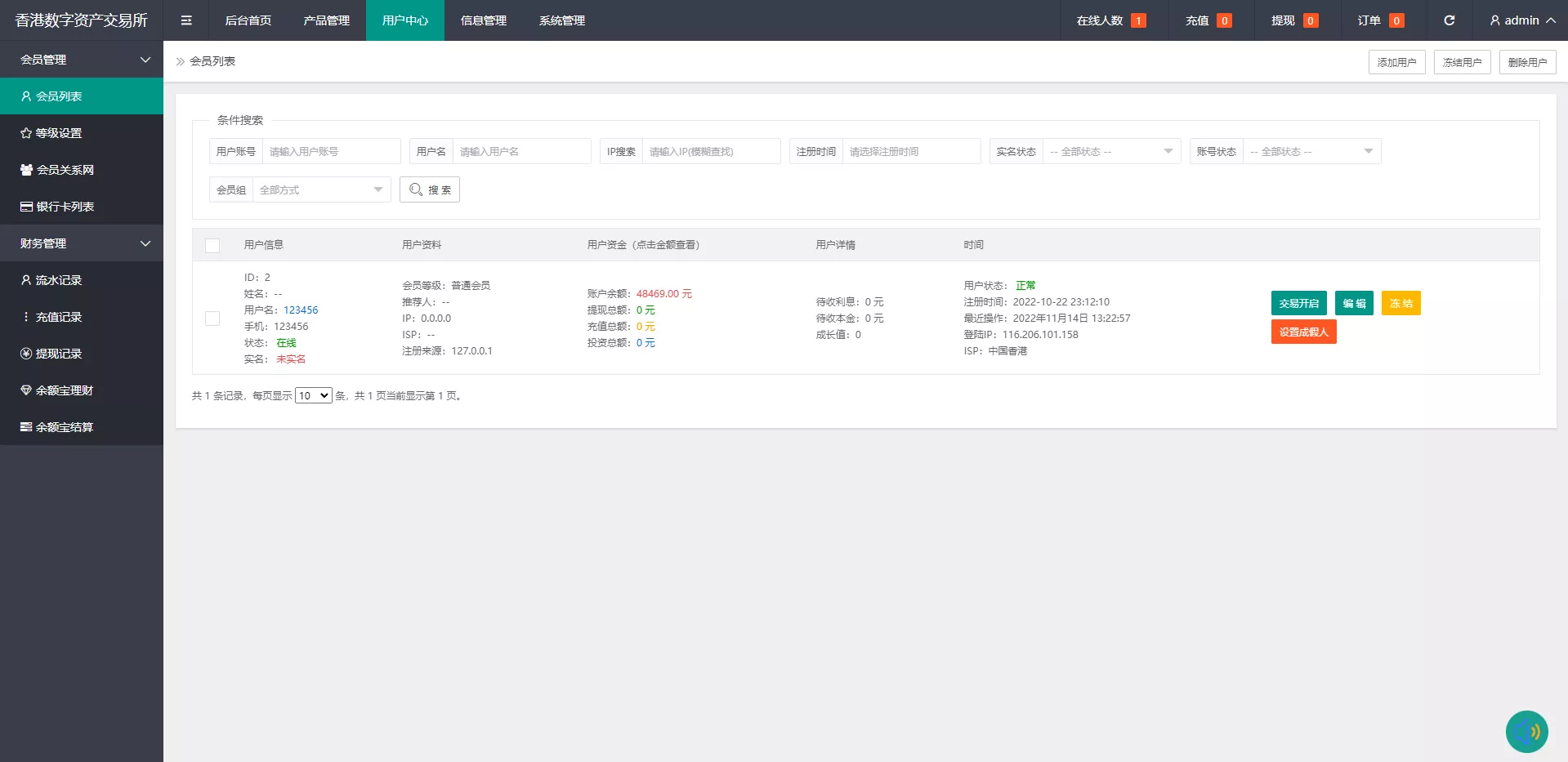 【二开版微交易系统】贵金属交易平台+微盘交易系统 商品图片 3