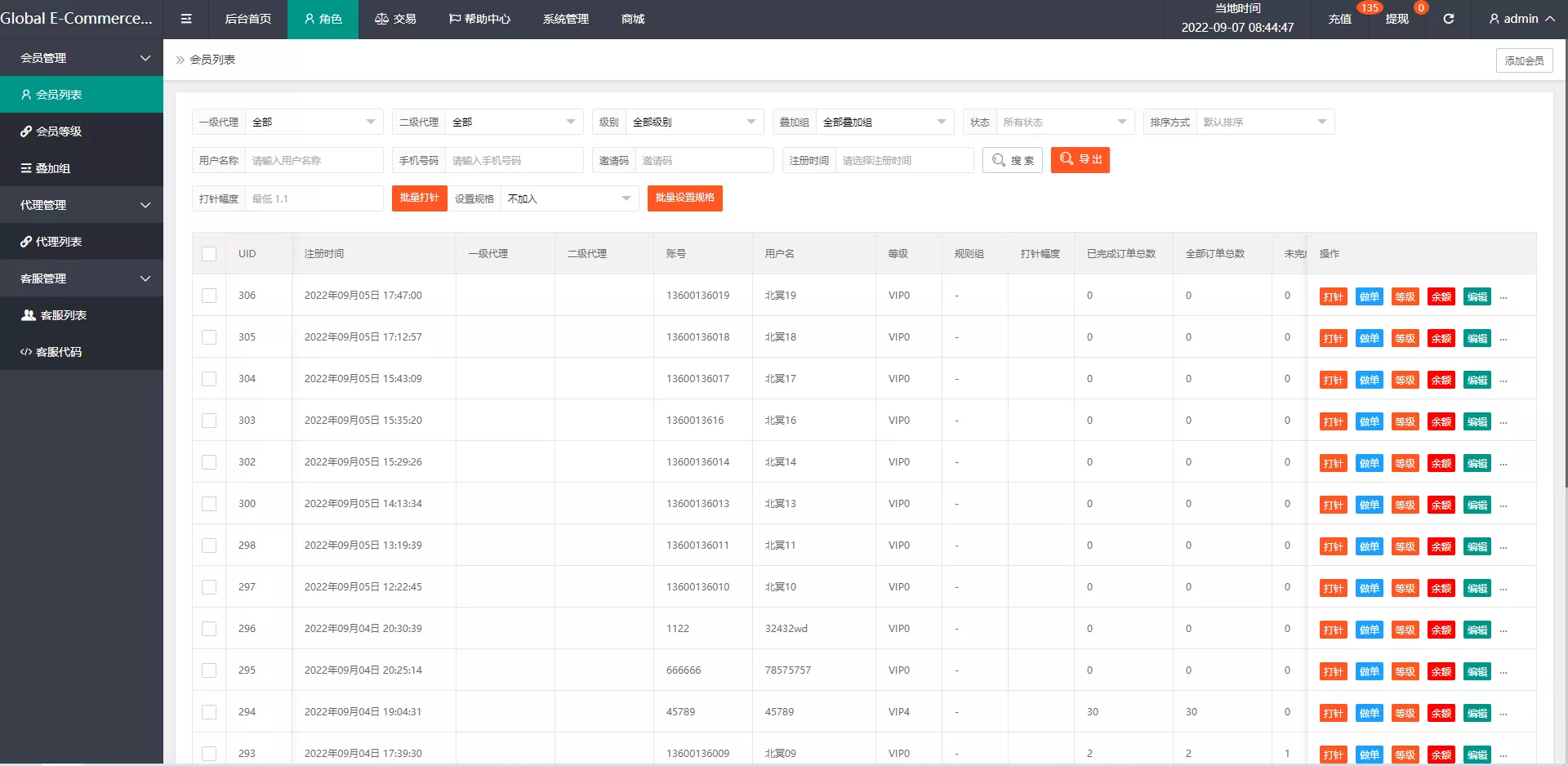 【全新UI多语言抢单系统】抢单刷单源码+订单自动匹配系统 商品图片 13