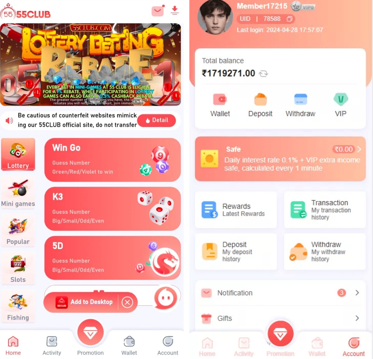 91club游戏源码下载/印度彩种系统源码下载/K3/5D/wingo/主流本队印度游戏免费可商用开源版 商品图片 3