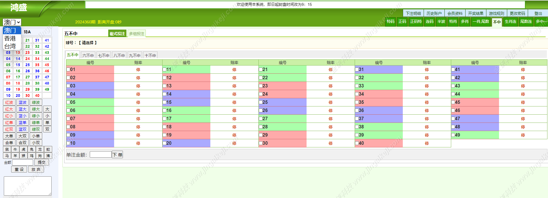 香港六合/澳门六仔/台湾三合一盘口网站源码/六合彩系统信誉盘源码(全可商用开源) 商品图片 3