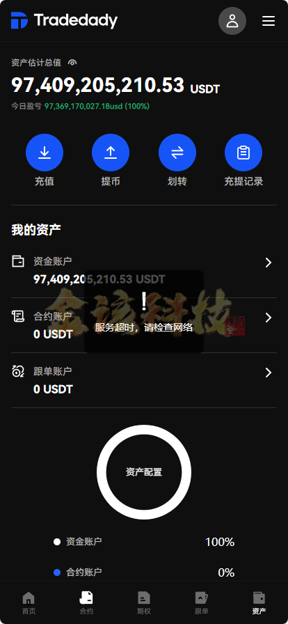 全新定制Tradedady跟单交易系统/永续期货合约/交割/期权/机器人/SaaS系统服务/可直接商用百万并发 商品图片 29
