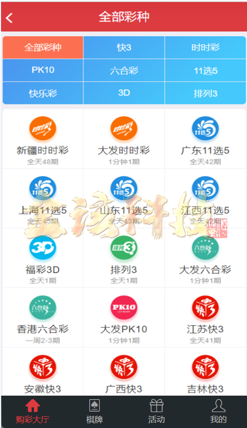 大发彩种系统源代码/彩种系统源代码/大发包网源代码/大富彩种系统精细仿制1:1改大发彩种系统系统源代码开奖全部正常 商品展示图