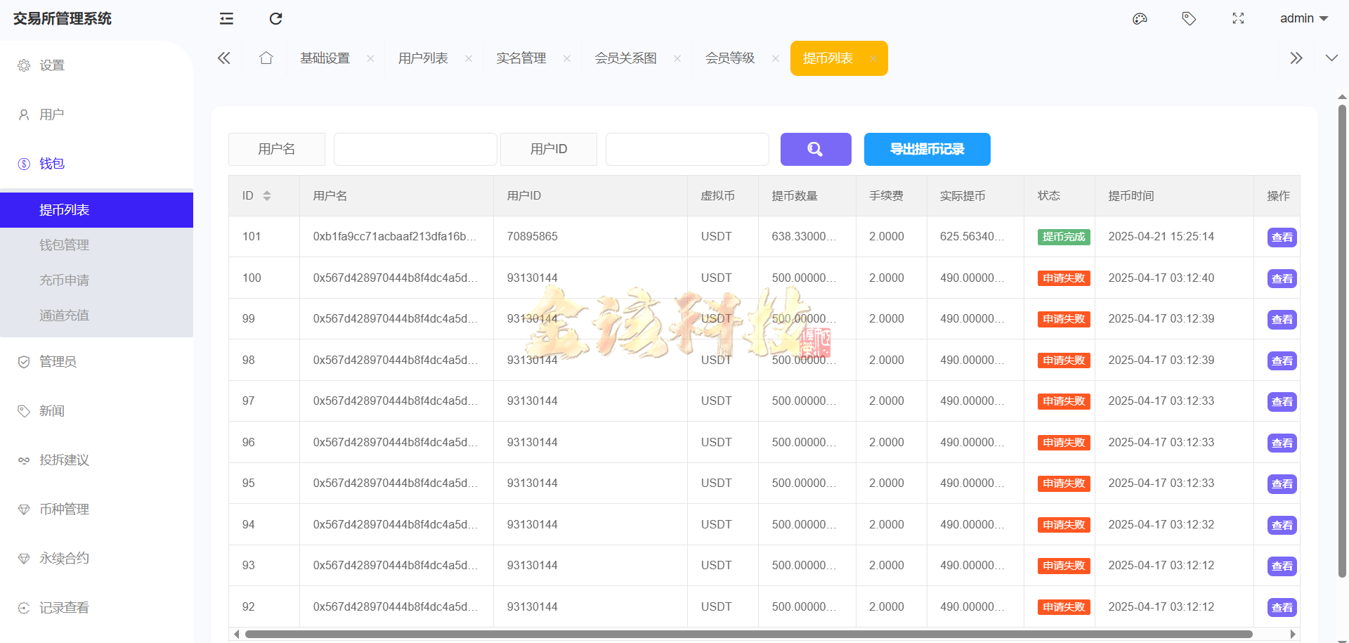 股票外汇交易ETF区块链系统源代码/区块链系统交易平台源代码/JAVA/数字币/股票源代码/外汇交易/综合交易系统撮合引擎交易 商品图片 28