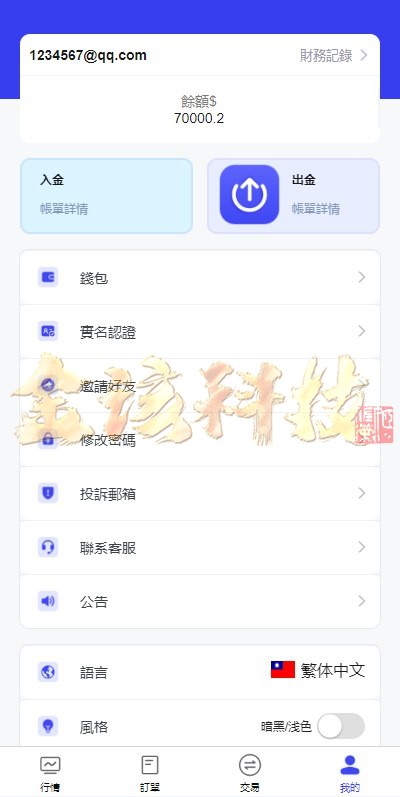 FX7综合外汇交易软件源码下载/FX7源码下载/永续合约挂单交易/秒永续合约交易/k线控/海外交易平台源码下载/全功能盘交易平台/外汇/前端uniapp/k线可控 商品图片 8