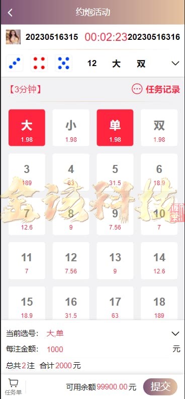 时时彩系统源码下载/蜜罐VUE源代码/同城附近任务源码下载/快3玩法彩票平台源码下载/预设开奖/视频采集 商品图片 11