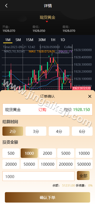 可运营版海外微交易源代码/微交易源代码/期货交易黄金系统白银系统/K线重构/微交易源代码/代理后台/用户风控/可添加多语种 商品图片 6