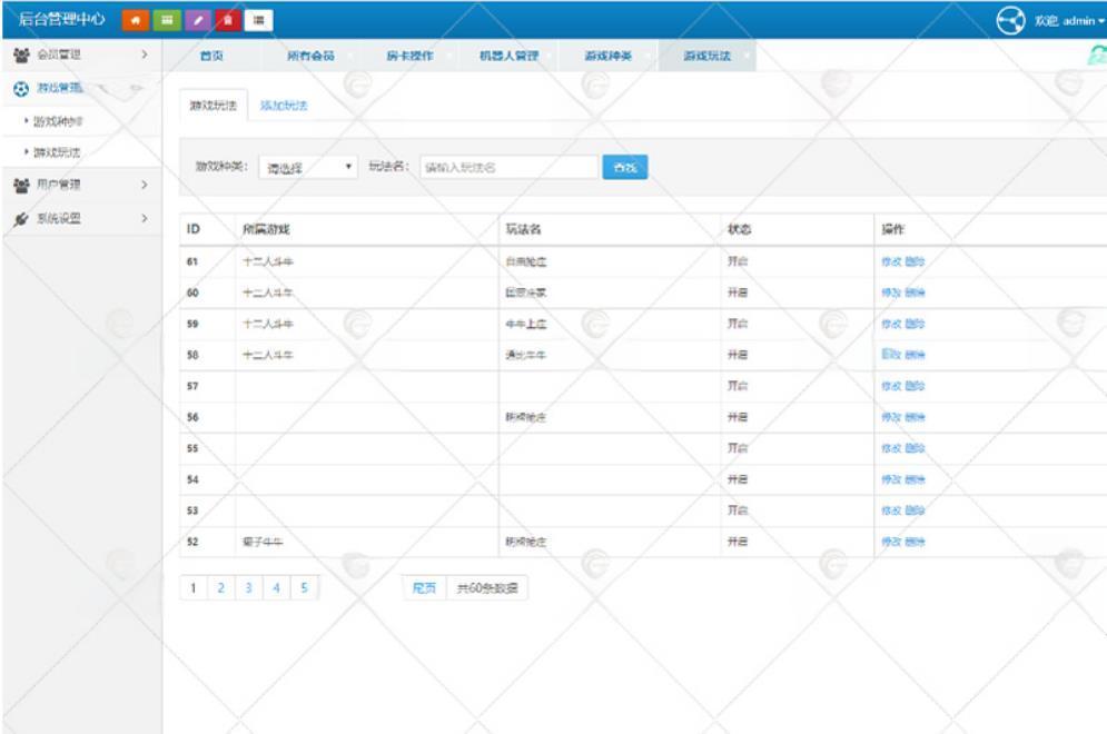 H5拉米大厅游戏源码全新UI-后台带控制+搭建教程 商品图片 4