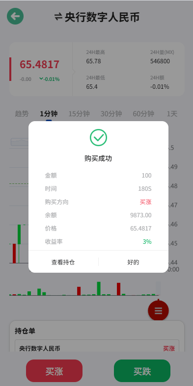 海外微型盘系统/期货系统时间盘/国际化微型盘/前端uniapp 商品图片 5