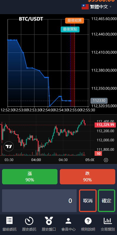 国际化虚拟币系统交易系统/秒合约交易/伪交易系统/时间盘 商品展示图