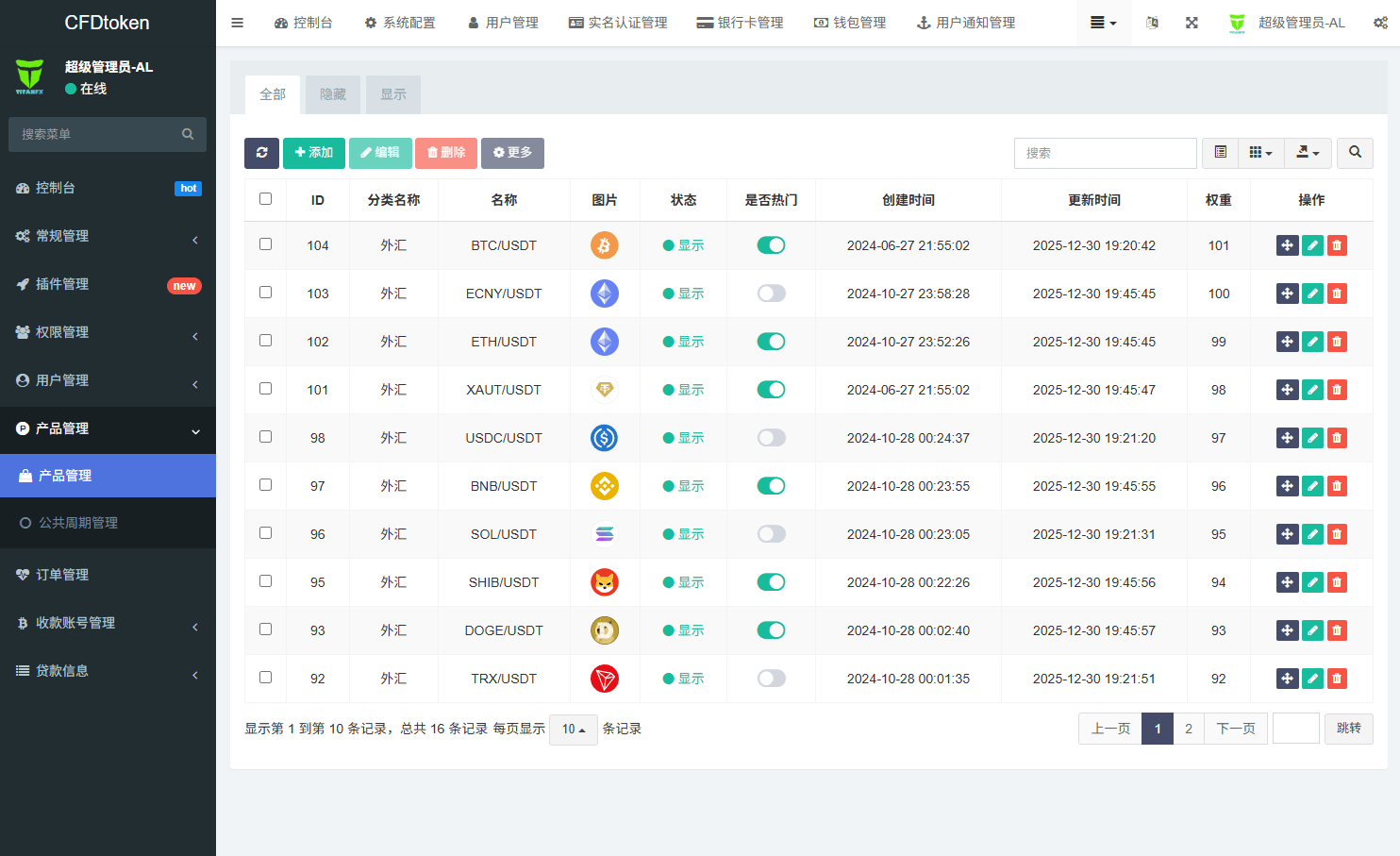 国际化虚拟币系统微型盘系统/秒期货合约交易/信用分/实名认证 商品图片 18