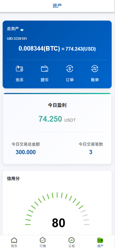 国际化微交易/虚拟币交易外汇交易/时间盘/微型盘系统 商品图片 4