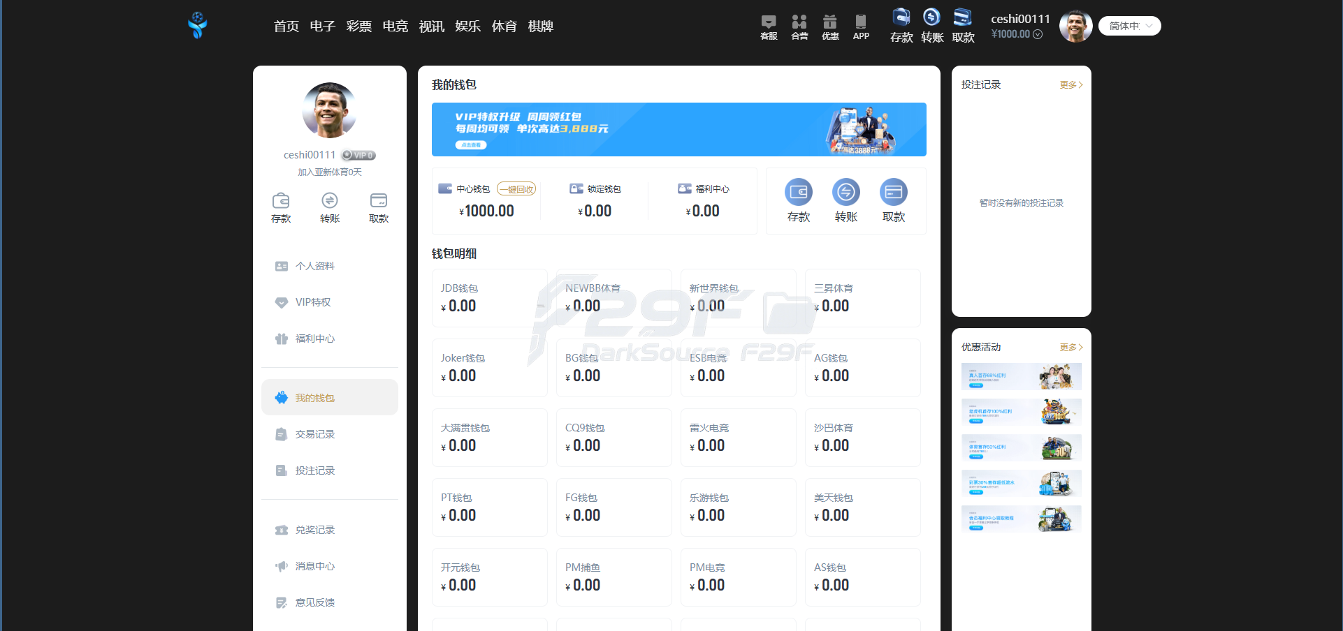  Yabo亚博全功能盘完整套件源码下载/新版亚博娱乐系统/多数字钱包接口+USDT充值/无限制代理返佣体系 商品图片 29