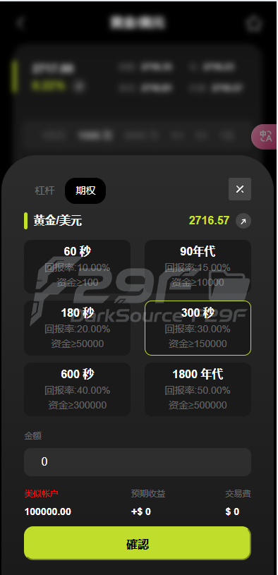 稀缺资源WealthFlow源码交易平台国际化/国际化交易平台源码/外汇系统/期货系统/美元/借贷/锁仓/场控游客模拟账户系统源码 商品图片 6