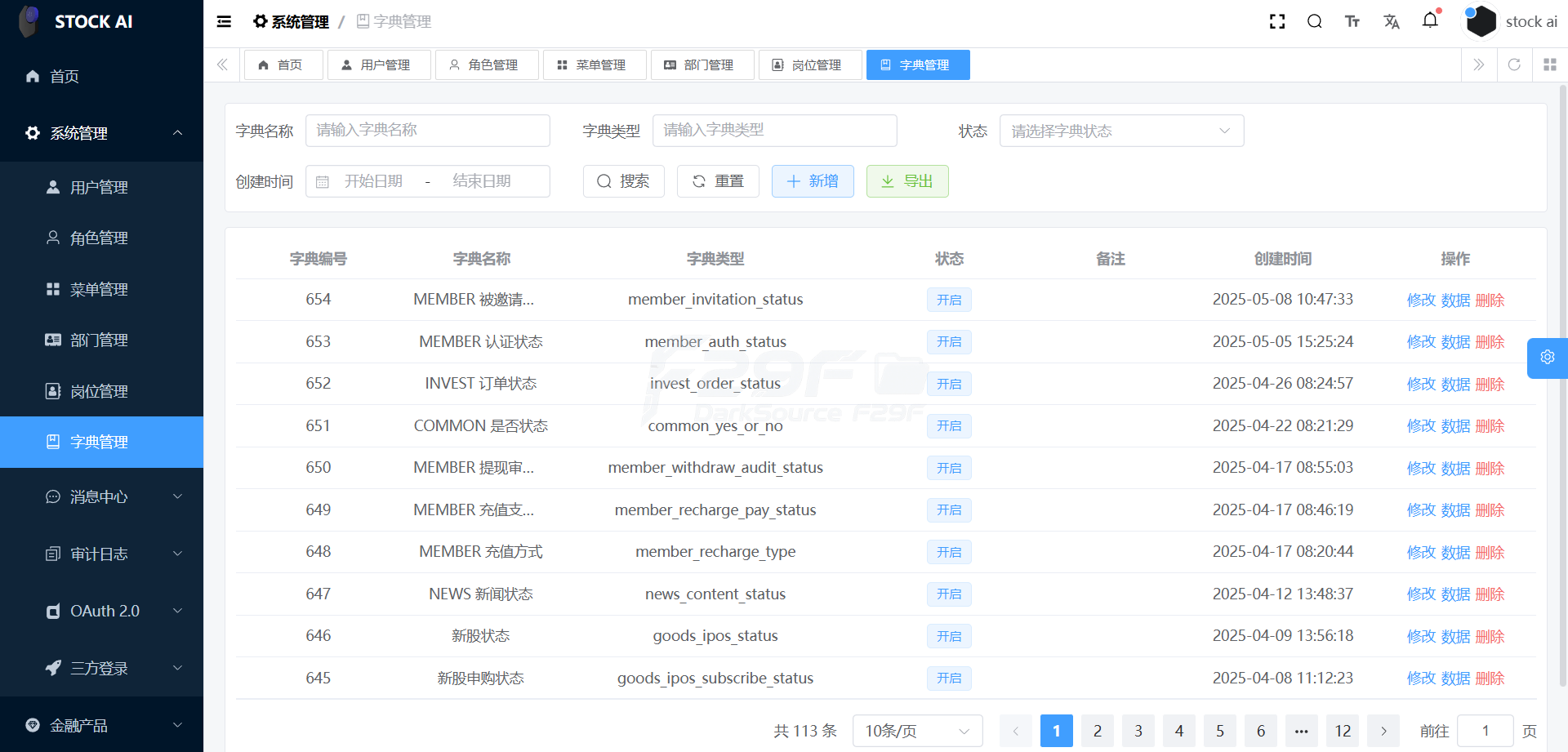 股票系统源码/新股功能/大宗功能/抵押理财/两融系统双融系统/A股/港股/美股/韩股/印股 商品图片 25
