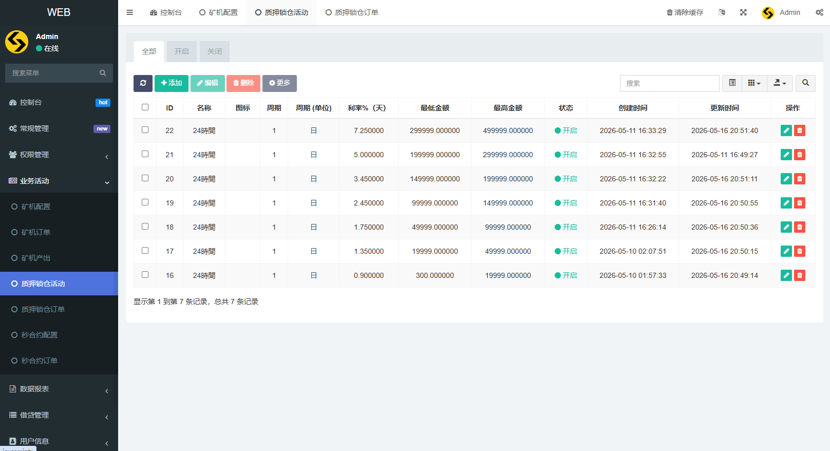 多语种DAPP交易平台/秒合约交易/抵押/贷款 商品图片 14