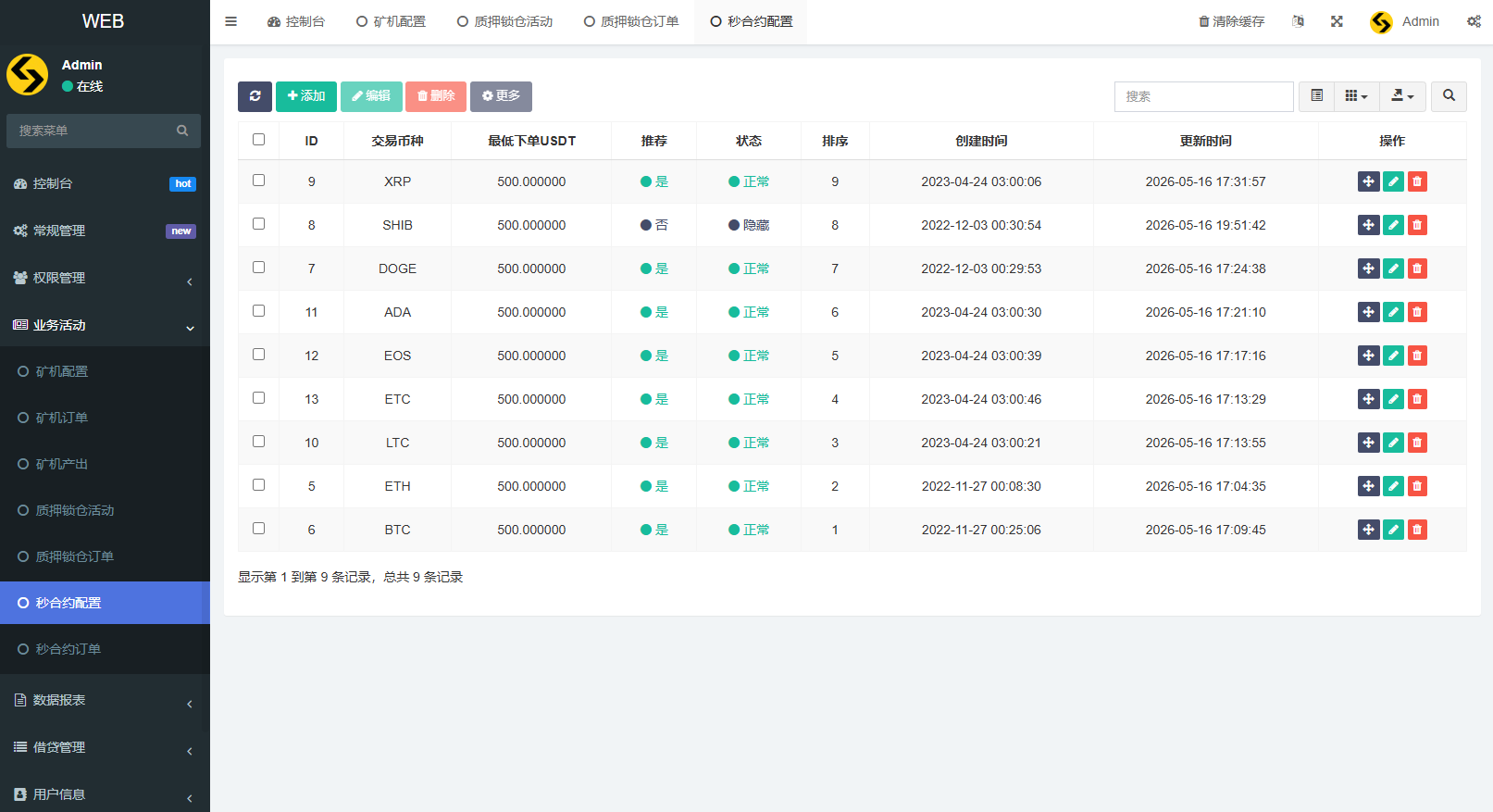 多语种DAPP交易平台/秒合约交易/抵押/贷款 商品图片 15