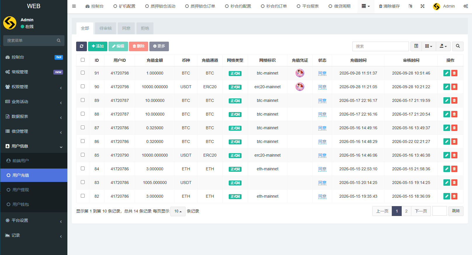 多语种DAPP交易平台/秒合约交易/抵押/贷款 商品图片 19