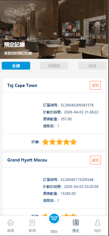 HYATT国际化酒店抢单投资理财/抢单抢单投资理财源码/前端uniapp纯源码+后端php 商品图片 4