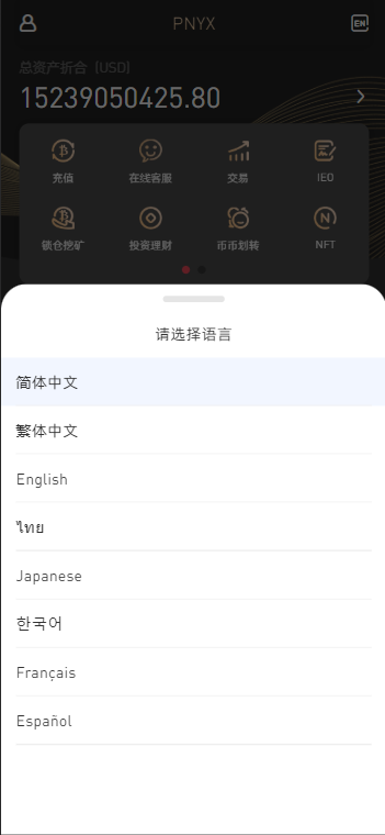 PNYX国际化交易系统源码/前端vue纯/期货合约交易+期权交易+币币交易区交易+杠杆交易+矿机系统+锁仓功能算力+新币申购+NFT系统盲盒功能+双币理财 商品展示图
